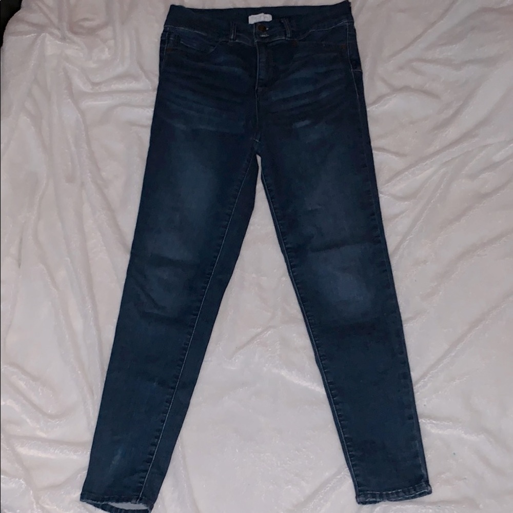 Sofia by Sofia Vergara Women's lift and sculpt skinny Dark Wash Jeans